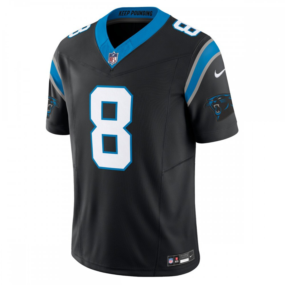 Jaycee Horn Carolina Panthers Nike Vapor F.U.S.E. Limited Jersey - Black-GridironStore